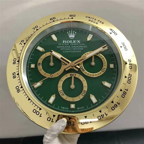 rolex replica daytona wall clock
